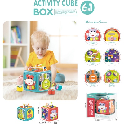 TOYS Образователен куб сортер Животинки (dig02468860)