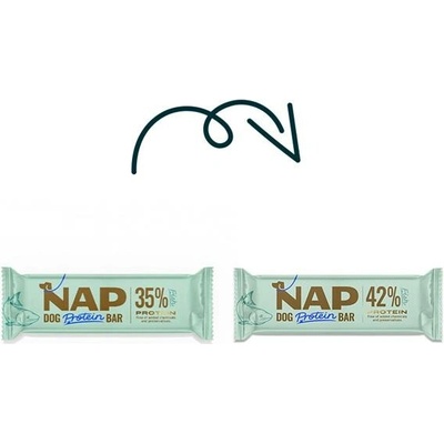 NAP Psie proteínová tyčinka rybia 50 g