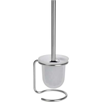 Bemeta NEO: WC štětka, miska sklo, na postavení, černý kartáč