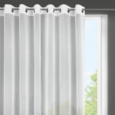 ZÁCLONA ESEL 350X150 CM BIELA