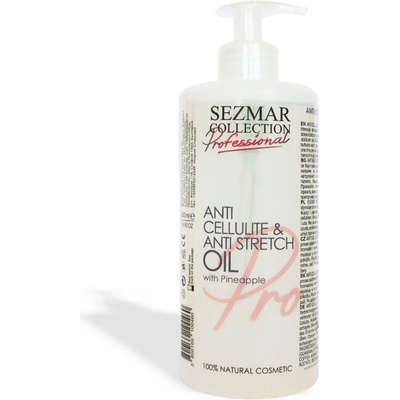 Sezmar Professional Prírodný anticelulitídny olej s ananásom 500 ml