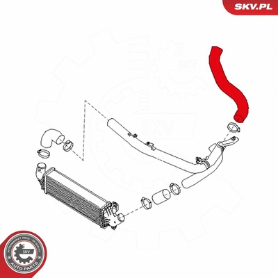 Hadica turba, Hadica plniaceho vzduchu ESEN SKV 24SKV979