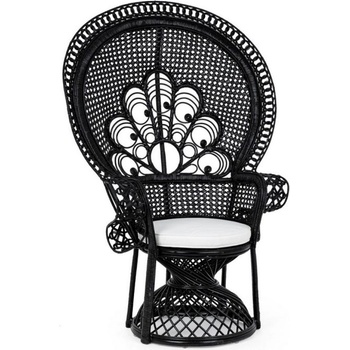 Bizzotto Peacock ЧЕРЕН ФОТЬОЙЛ С ВЪЗГЛАВНИЦА (0691614)