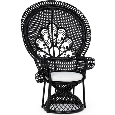 Bizzotto Peacock ЧЕРЕН ФОТЬОЙЛ С ВЪЗГЛАВНИЦА (0691614)