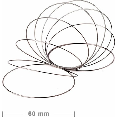 Beadalon Paměťový drát z nerezové oceli 60-65 mm/10 závitů - 1 balení – Zboží Dáma