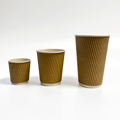 ЛАЙТС КАРТОНЕНА ЧАША 8 oz РИПЪЛ 25БР