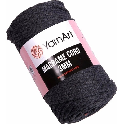 YARNART Macrame Cord 3 mm 85 m 758 Blueish юта (Macrame Cord 3 mm 758)