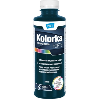 HET Kolorka FORTE 0486 tyrkysová : 400 ml