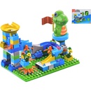 Mikro trading Stavebnice s dráhou a zvířátkem - 93 ks