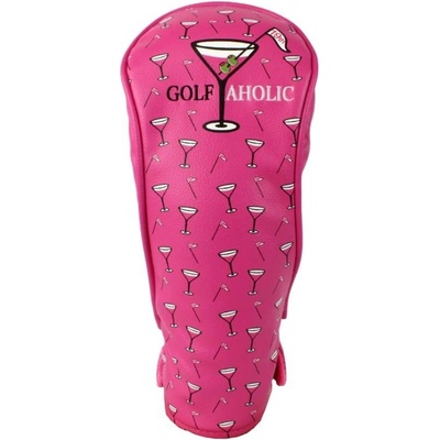 Best Of Golf America Golfaholic headcover na hybrid růžový – Zboží Dáma