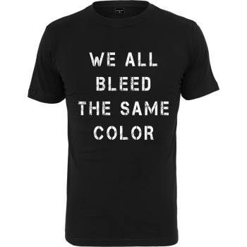 Urban Classics Мъжка тениска в черно Мister Tee Blood Color UB-MT1439-00007 - Черен, размер M