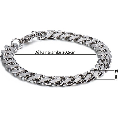 Steel Edge náramok z chirurgickej ocele WJHB677