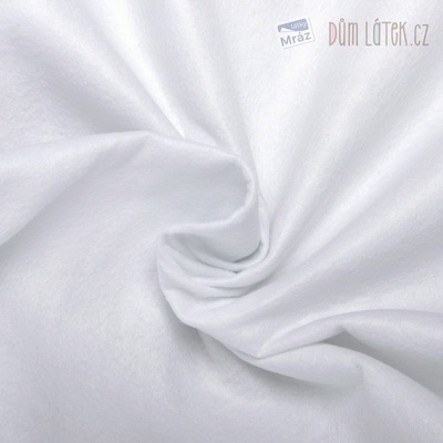 Filc biely 1,5 mm - šírka 100 cm