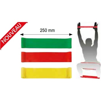 Tremblay Комплект ластици за тренировка (съпротивителни), 3 бр. tremblay