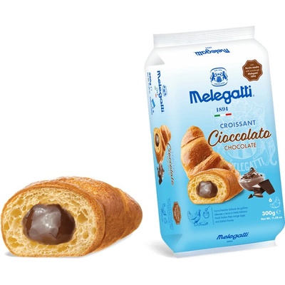 Melegatti croissanty s čokoládovou náplňou 6ks v balení