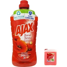 Ajax Floral Fiesta Red Flowers univerzálny čistiaci prostriedok 1 l