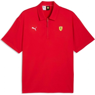Puma Ferrari Race Cloudspun Polo červené
