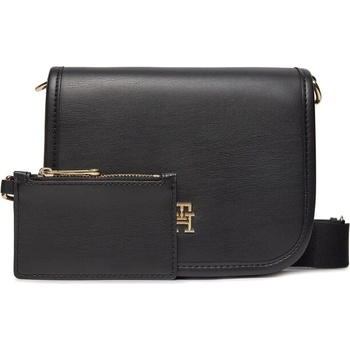 Tommy Hilfiger Дамска чанта Tommy Hilfiger Th City Crossover AW0AW15694 Black BDS (Th City Crossover AW0AW15694)