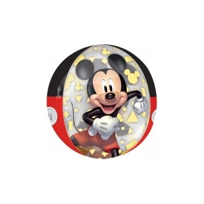 Amscan Koule Mickey Mouse 38 cm x 40 cm fóliový balónek