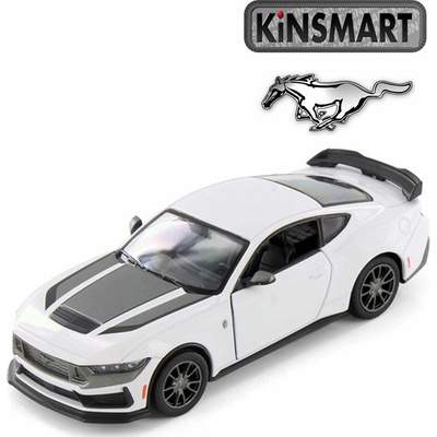 Kinsmart Ford Mustang Dark Horse biely 1:38