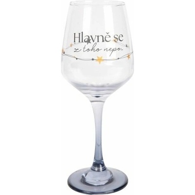 lav ALBI Sklenice na víno Hně se z toho nepo... 330 ml