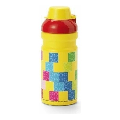 Láhev "Brick", žluto-červená, 390 ml, LEGO 40560801