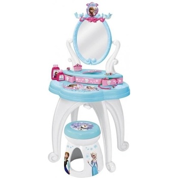 SMOBY Stolek toaletní s židličkou Frozen Ledové Království set s doplňky 10ks