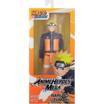 BANDAI Anime heroes mega naruto - uzumaki naruto (ah38151)