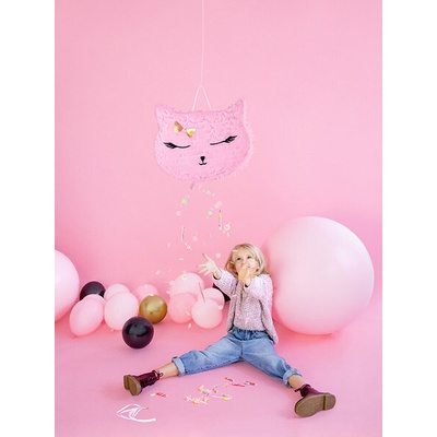 PartyDeco Piňatá Mačka – párty piňatá na detskú oslavu