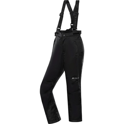 ALPINE PRO Detské lyžiarske nohavice s membránou ptx snow EDESO čierna