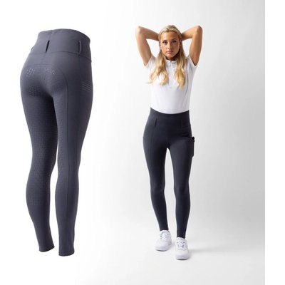 Horze Jeggings Serena Full grip dámské ink navy – Zboží Mobilmania