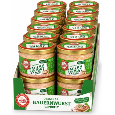 Mehlig & Heller selská klobásová specialita ve skle 12 x 200 g