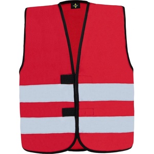 Korntex kw hi-vis aarhus02 / Детска светлоотразителна функционална жилетка - червена s (76kw0200401)