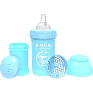 Twistshake Шише за бебета против колики Twistshake 330 мл. светло синьо (78262)