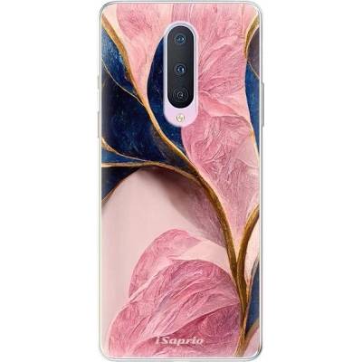 iSaprio Pink Blue Leaves OnePlus 8