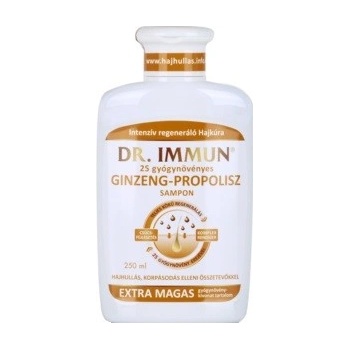 Dr.Immun 25 bylinný šampón so ženšenom a propolisom proti vypadávaniu vlasov a proti lupinám 250 ml