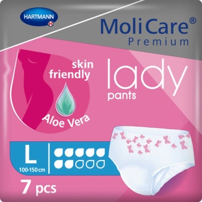 MoliCare Lady Pants 7kap. vel. L Duopack 2 x 7 ks – Zboží Dáma