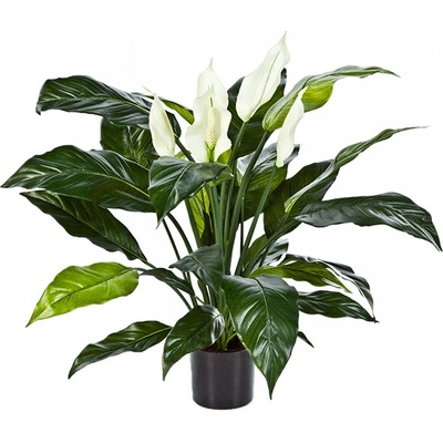 Umelá rastlina Spathiphyllum de luxe 73 cm
