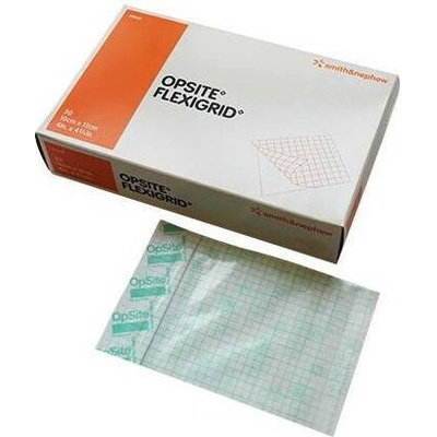 Opsite Flexigrid Krytie na rany transparentne, sterilne, 10 x 12 cm 10 ks