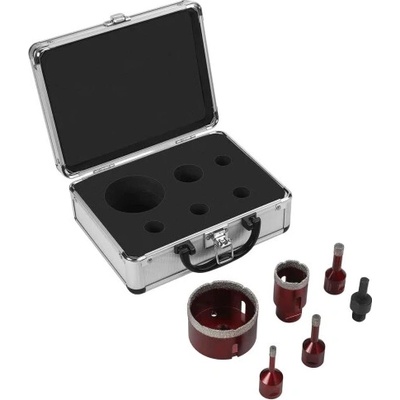 Sada diamantových korunek KRAFT&DELE KD12643, M14, 6 ks, 6–68 mm