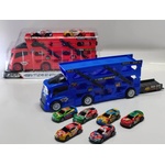 Armtoys ДЕТСКИ ТРИЕТАЖЕН ТРАНСФОРМИРАЩ СЕ АВТОВОЗ С 6 КОЛИ В БЛИСТЕР - armtoys