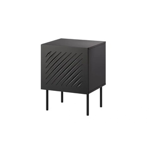 Cama meble Нощно шкафче 2 бр. СИЕНА 44, 5х40х59 черен мат (siena 400048)