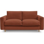 Bobochic Оранжев диван за ежедневно спане/сгъваем 200 cm Cocoone - Bobochic Paris (WT-COCE-3R---W_1 P1529 N.ZD)