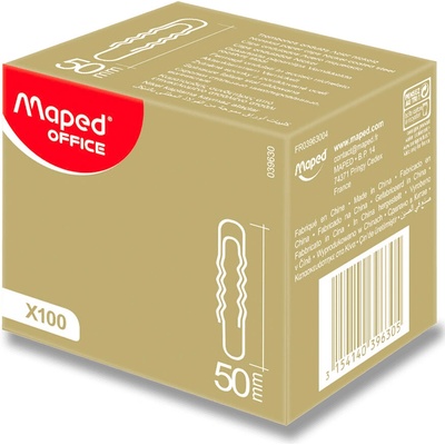 Maped - kancelářské ocelové sponky - 50 mm, 100 ks – Hledejceny.cz
