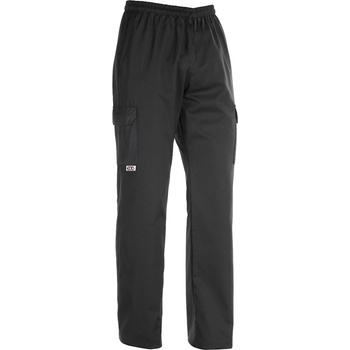 Egochef Готварски панталон Coulisse Leg Pocket Black - комфорт и практичност (3503 002C)