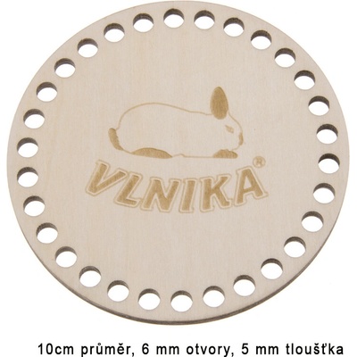Dno překližkové kruh Varianta: 10 cm-6 mm