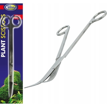 Aqua Nova nůžky zahnuté 25 cm