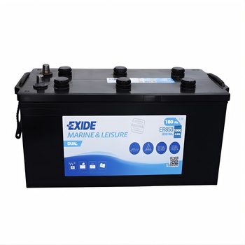 Exide Marine Dual 180Ah 1000A left+ (ER850)