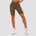 GymBeam Дамски байкър шорти Biker Olive S