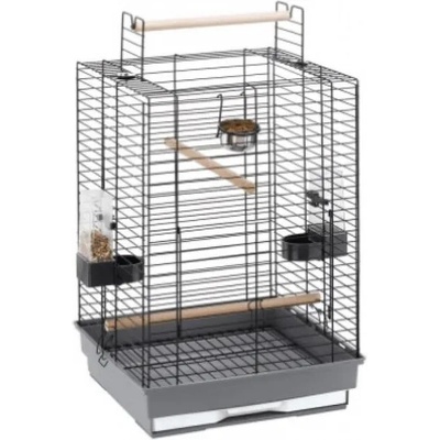 Ferplast КЛЕТКА ЗА ПТИЦИ С ОТВАРЯЕМ ПОКРИВ cage max 4 black (55023517)